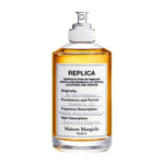 replica by the fireplace